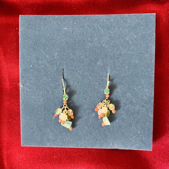 Soft Colorful 3 layers Cable Necklace and Earring Giftset - Picture 2 of 6